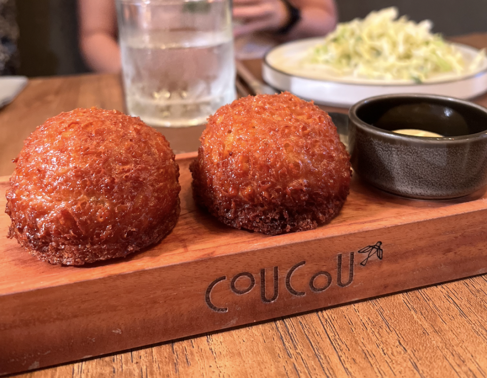 Malakoff, a traditional Gruyère Cheese Dome originated from small village sin Switzerland, is a crusty ball of surprise. (Photo: Stephanie Zheng)