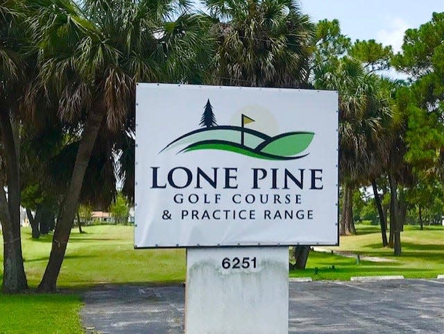 Lone Pine Golf Course in West Palm Beach.