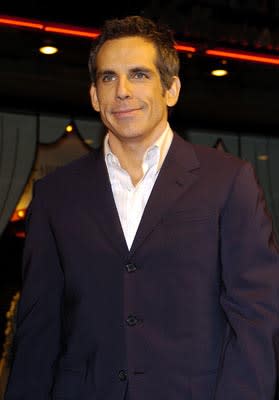 Ben Stiller at the LA premiere of Universal's Along Came Polly