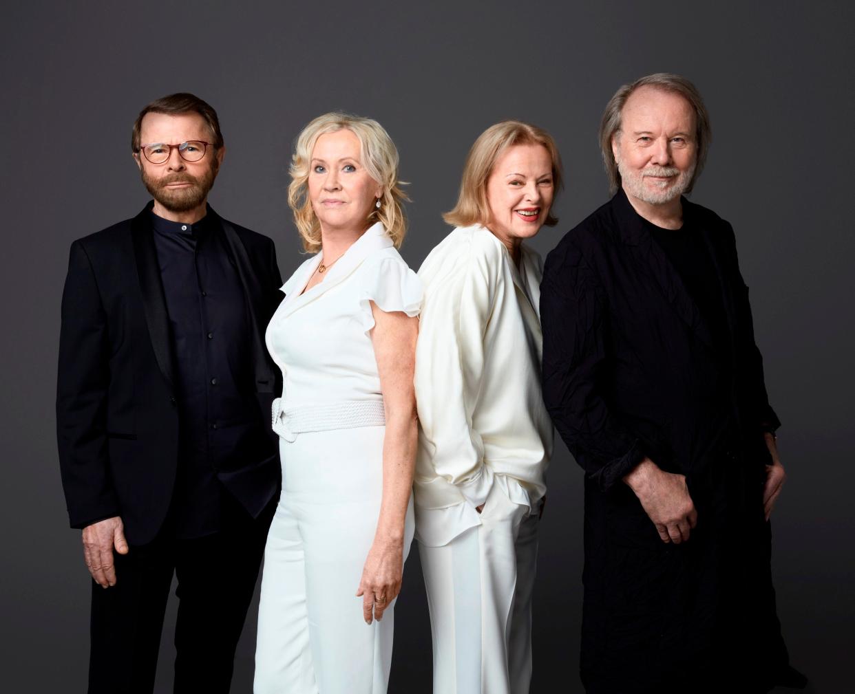 The original members of ABBA return for their ninth and final studio album, "Voyage."