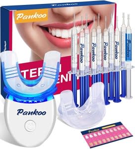 Pankoo Teeth Whitening Kit with LED Light