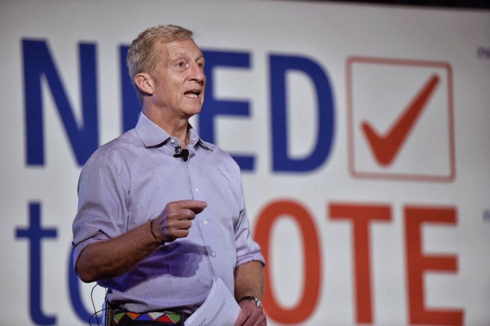 民主黨籍富豪思特爾(Tom Steyer) (圖:思特爾臉書)