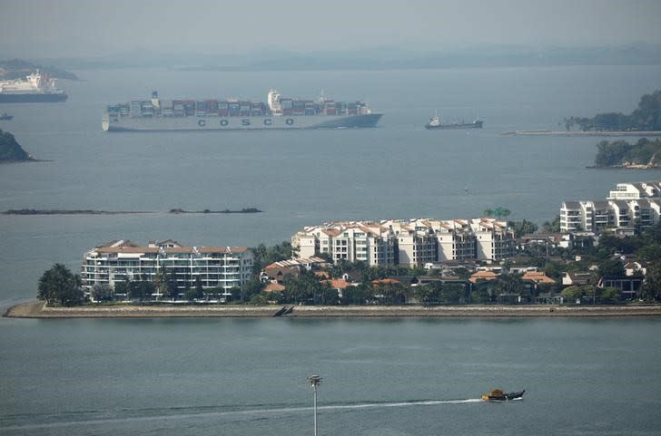 A view of Sentosa Cove in 2017. (File photo: Reuters/Edgar Su)