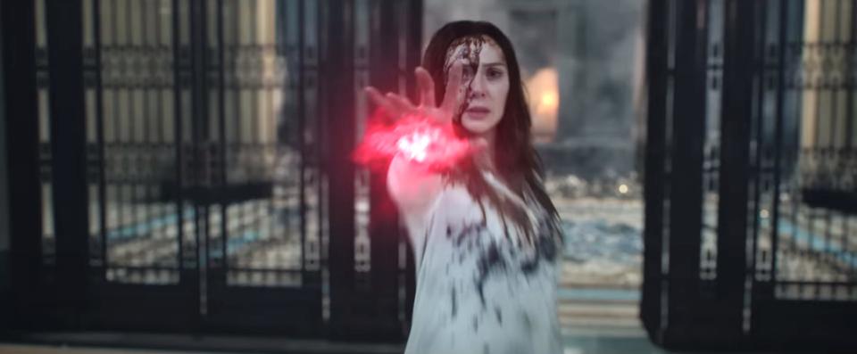 Elizabeth Olsen as Wanda Maximoff in "Doctor Strange in the Multiverse of Madness."