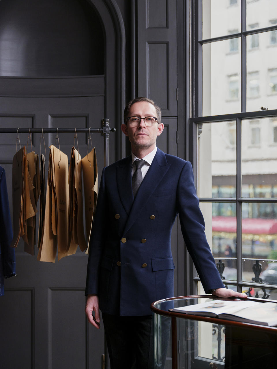 Bespoke tailoring director Will Adams.