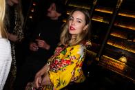 <p>Melissa George in Carolina Herrera </p>