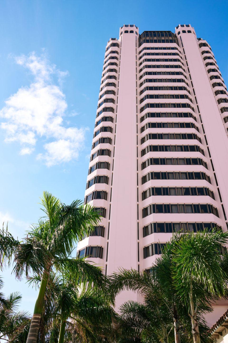 the newly renovated tower hotel at the boca raton resort florida