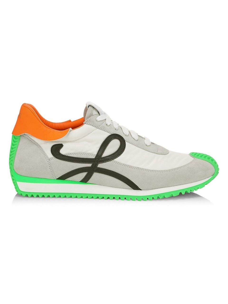 6) Loewe Flow Runner Monogram Logo Sneakers