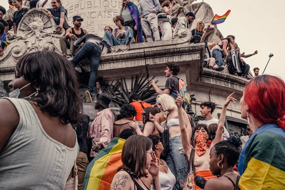 Thousands Flooded the Streets to Celebrate a Post-Lockdown Pride in Paris