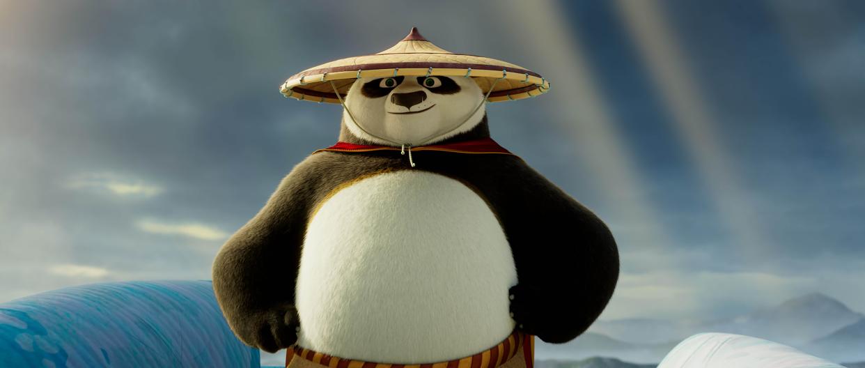 Po in Kung Fu Panda 4