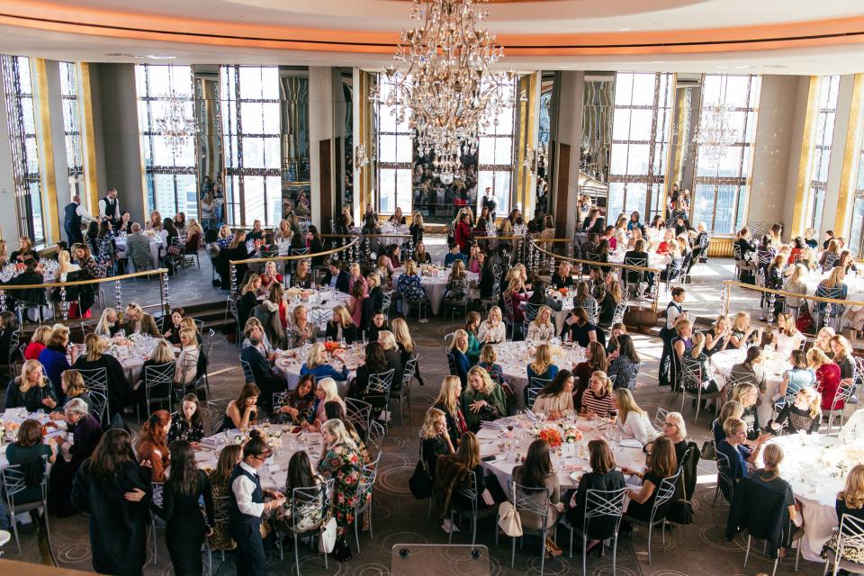 The scene inside the Rainbow Room