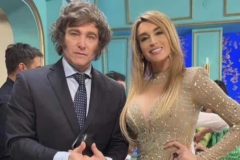 La primera foto de Fátima Florez y Javier Milei 