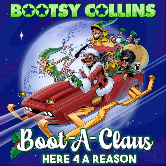 "Boot-A-Claus: Here 4-A-Reason," a holiday single by funk musician and Cincinnati native Bootsy Collins, was released Friday, Dec. 16.