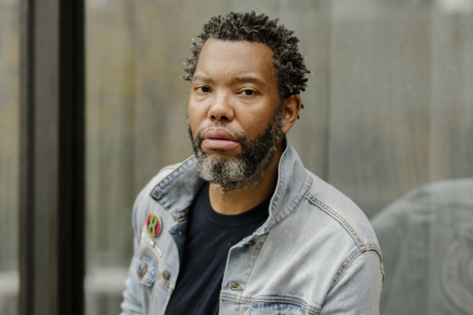 <p>Elias Williams/for The Washington Post via Getty</p> Ta-Nehisi Coates in the Greenwich Village area of Manhattan on November 11, 2020