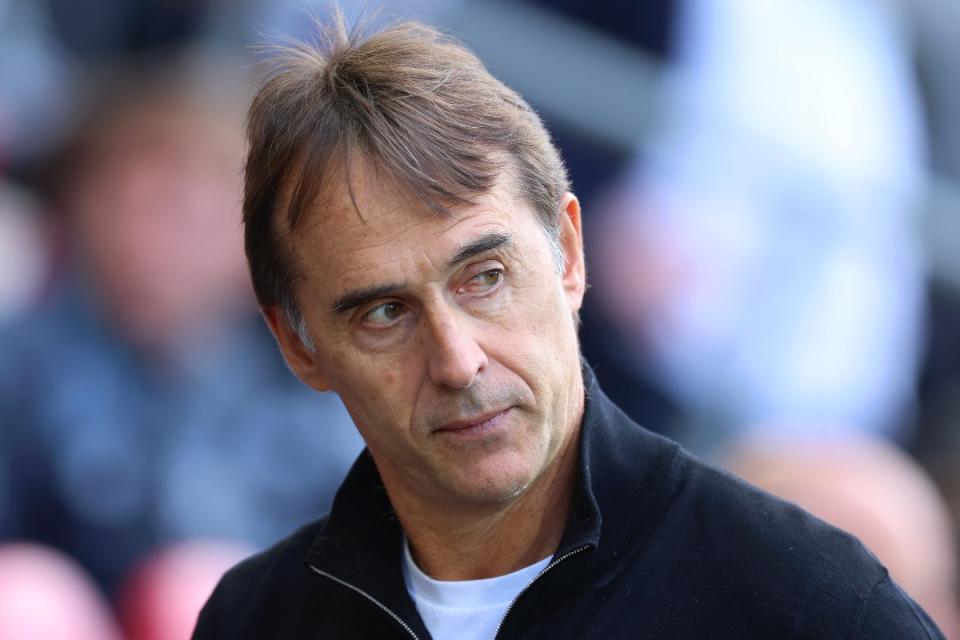 West Ham manager Julen Lopetegui (Photo by Richard Pelham/Getty Images)