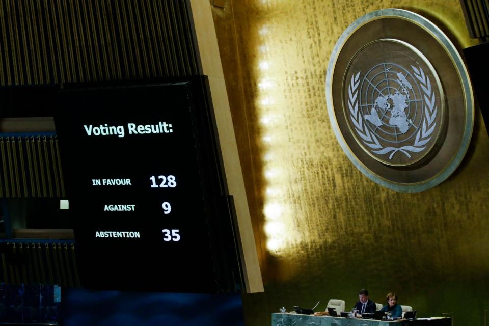 UN Jerusalem vote - as it happened: UN General Assembly rejects Trump's Israel declaration