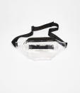 <p>Clear Fanny Pack, $20, <a rel="nofollow noopener" href="https://www.bershka.com/us/women/accessories/bags/clear-fanny-pack-c1010193138p101344505.html?colorId=800" target="_blank" data-ylk="slk:bershka.com;elm:context_link;itc:0;sec:content-canvas" class="link ">bershka.com</a> </p>