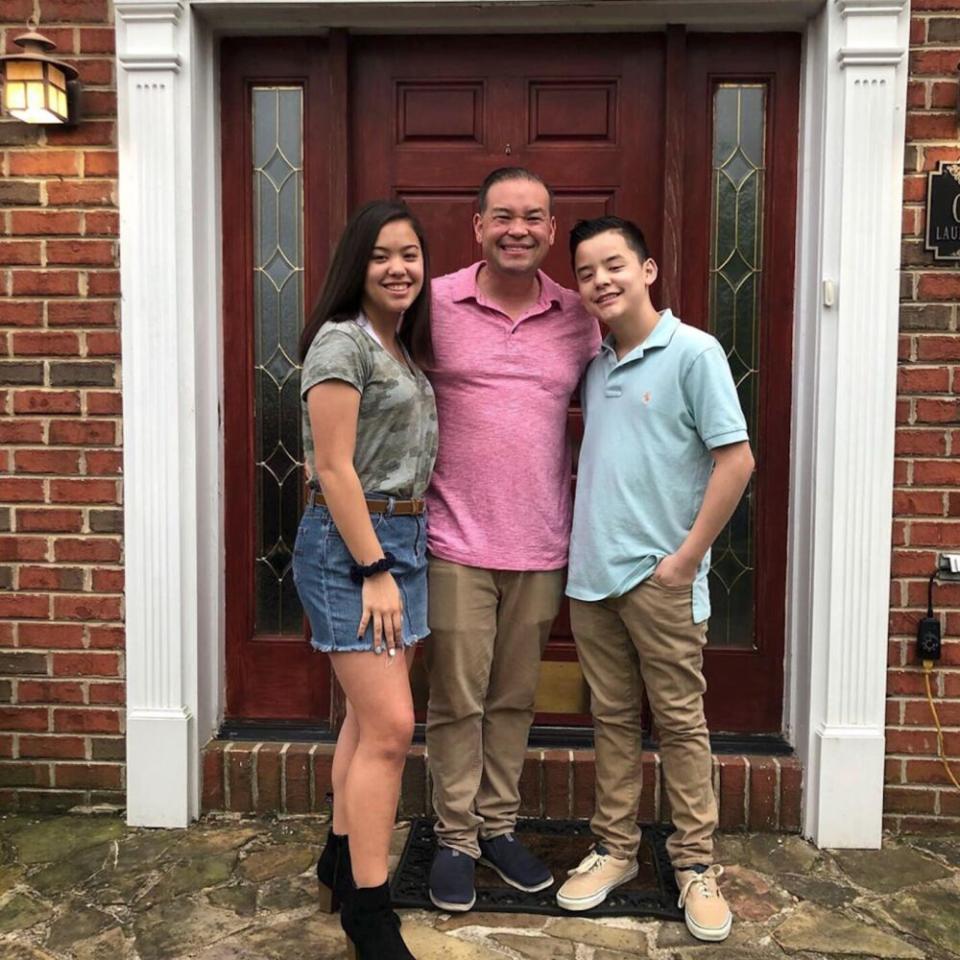 Hannah, Jon, and Collin Gosselin | Jon Gosselin/Instagram