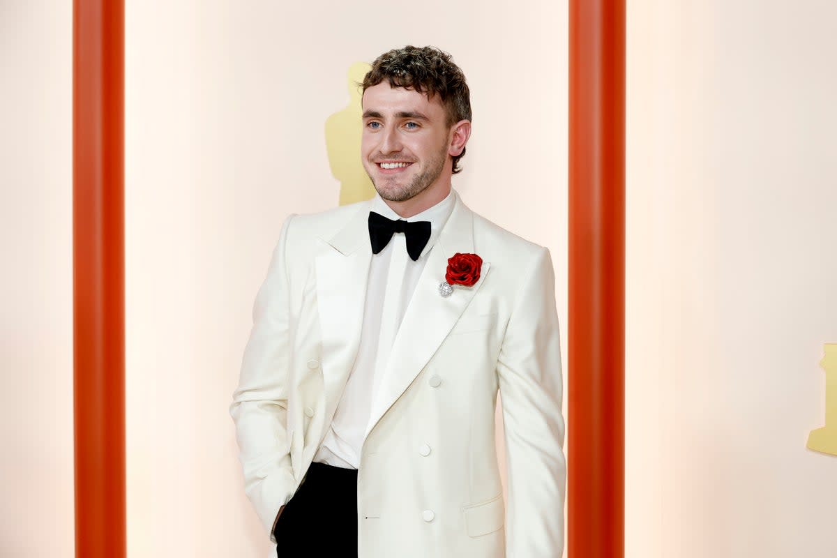 Paul Mescal at the Oscars in 2023 (Getty Images)