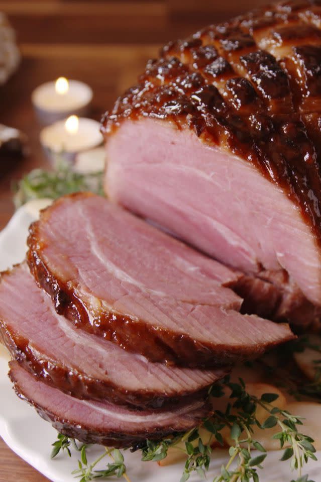 Baked Ham with Brown Sugar Glaze