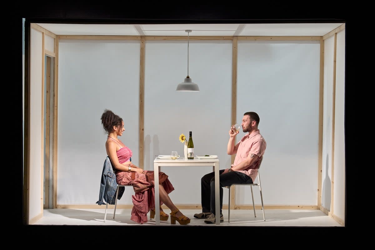 Siena Kelly and Jake Davies in ‘That Is Not Who I Am’  (Manuel Harlan)
