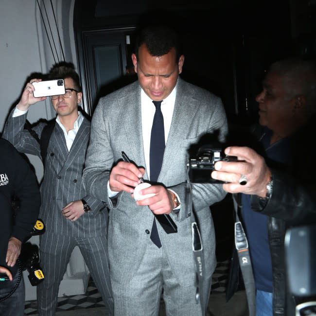 Alex Rodriguez, exprometido de Jennifer Lopez credit:Bang Showbiz