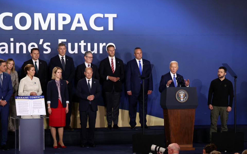 World leaders watch nervously as Biden makes his gaffe