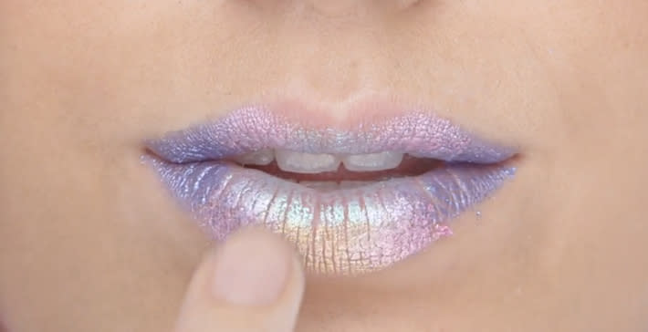 Oil slick lips are here and they’re next-level gorgeous