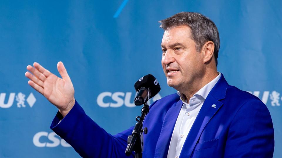 Der Union läuft nach Ansicht von Markus Söder die Zeit für eine Trendwende vor der Wahl davon.