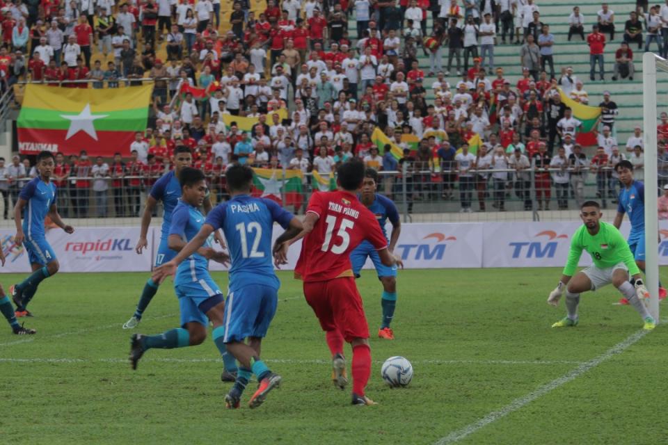 SEA Games 2017: Singapore vs Myanmar