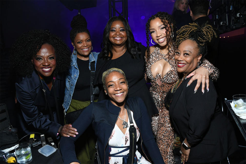 Viola Davis, Yvette Nicole Brown, Tiffany Haddish, Octavia Spencer, Chloe Bailey, and guest attend City Year LA's Spring Break Destination Education at Sony Pictures Studios on May 06, 2023 in Culver City, California.