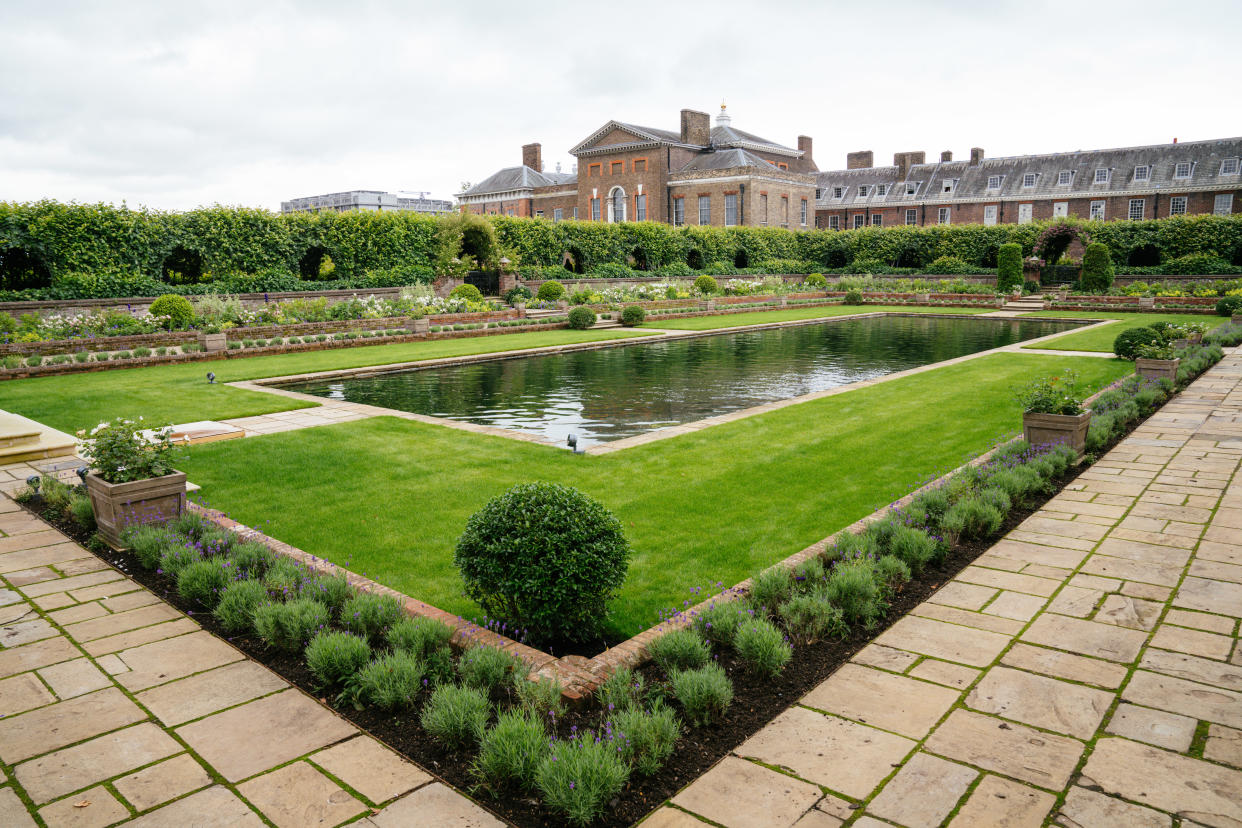 The garden has been designed to be calmer to allow reflection. (Kensington Palace)