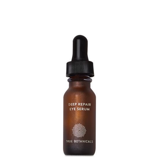 <p><strong>True Botanicals</strong></p><p>truebotanicals.com</p><p><strong>$90.00</strong></p><p><a href="https://fave.co/3zYoXSS" rel="noopener" target="_blank" data-ylk="slk:Shop Now;elm:context_link;itc:0;sec:content-canvas" class="link ">Shop Now</a></p><p>Say no to sad, Basset Hound-like eye bags. This serum will make it look like you sleep eight hours a night.</p>