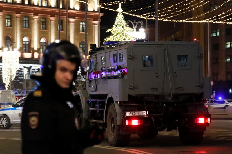 Shooting incident near the Federal Security Service (FSB) building in Moscow