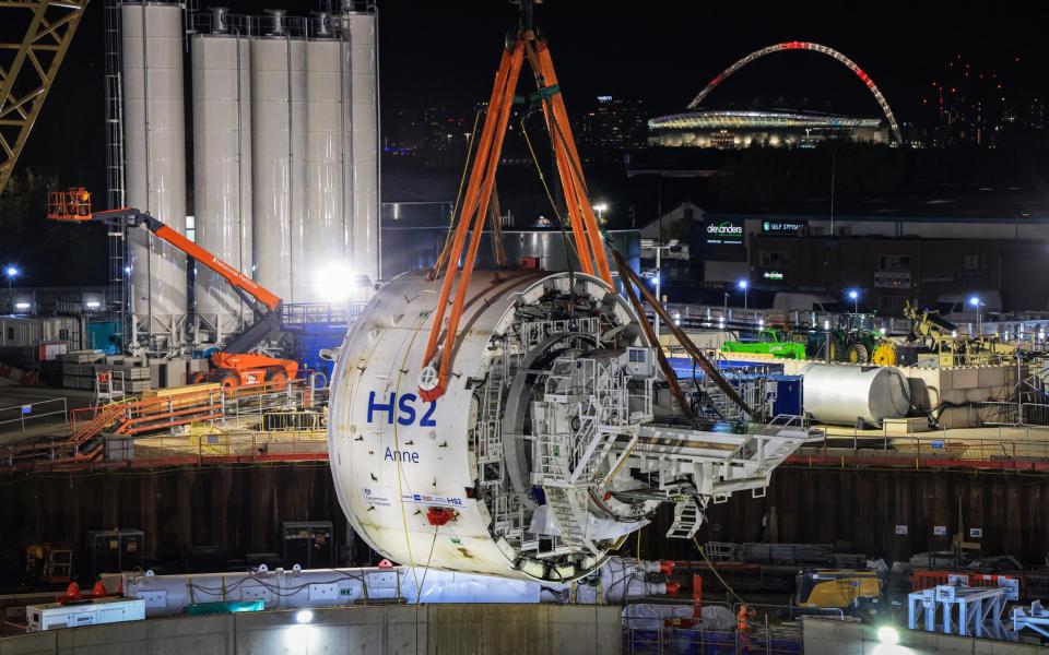 Tunnel boring machine for HS2