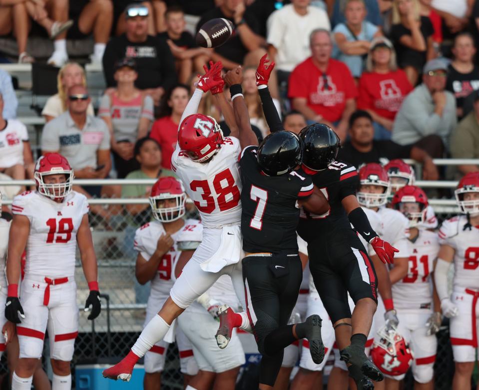 West and American Fork play in Salt Lake City on Friday, Aug. 25, 2023. AF won 45-21. | Scott G Winterton, Deseret News