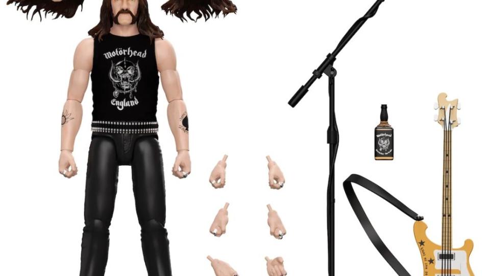 Lemmy Kilmister Ultimates Super7 figure