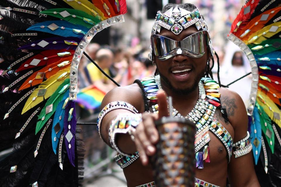 Pride Day in London is on Saturday (AFP via Getty Images)