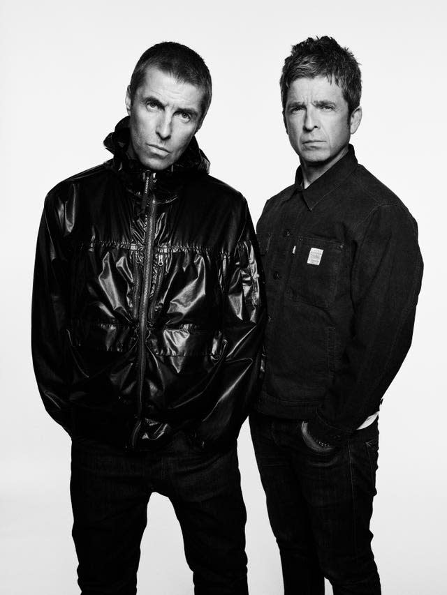 Liam Gallagher (left) and Noel Gallagher have announced they will reunite for Oasis’s long-awaited reunion with a worldwide tour in 2025 