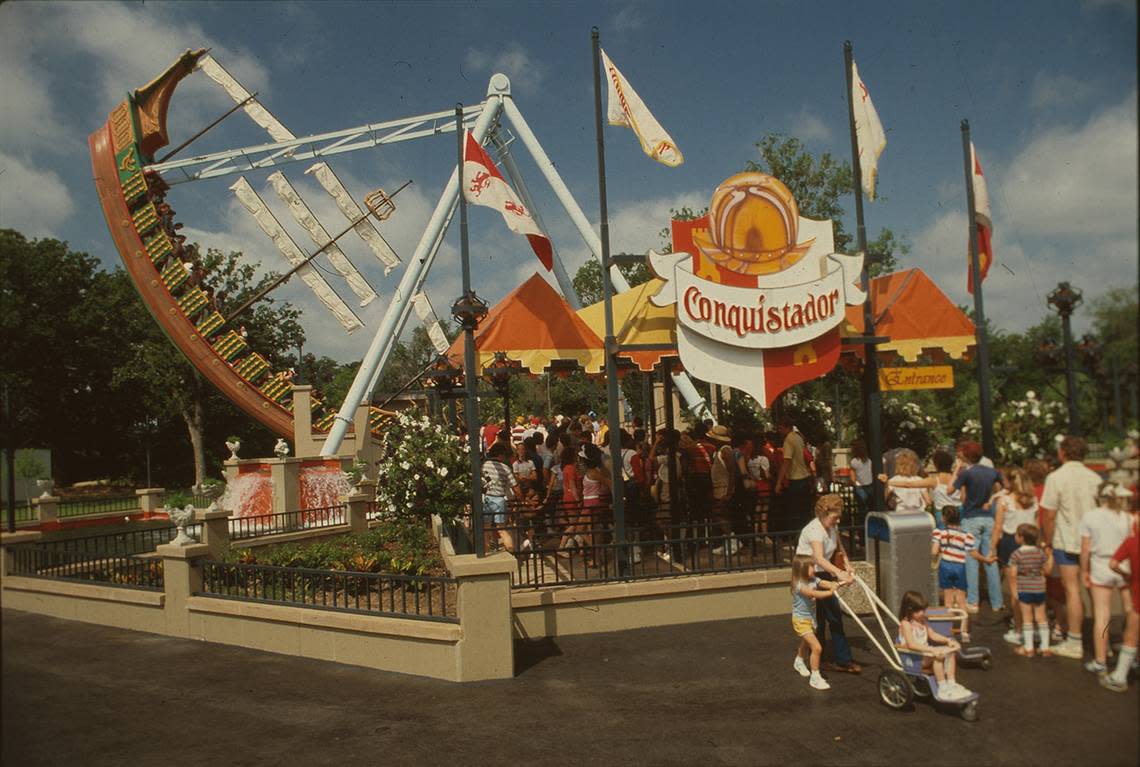 June 6, 1982: Six Flags Over Texas, Spanish Galleon ride