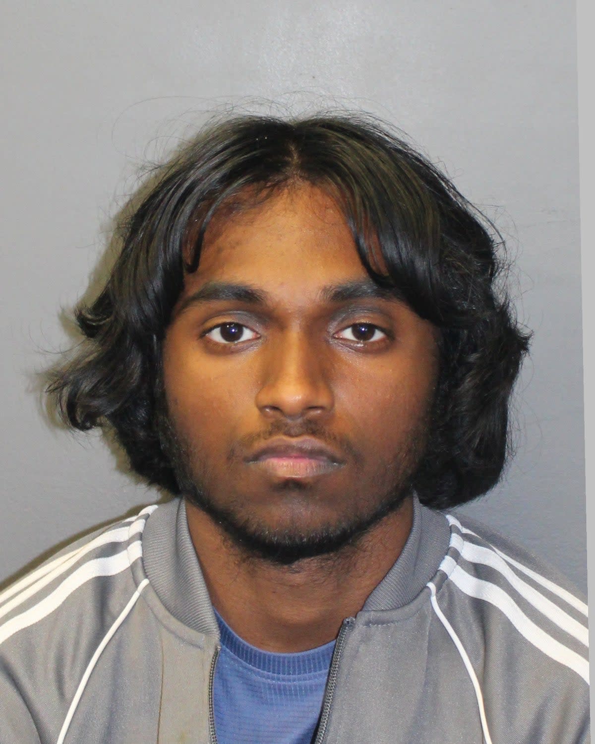 An image of a long knife appearing to have blood on it was found on Vanushan Balakrishnan’s phone, police said (Metropolitan Police)