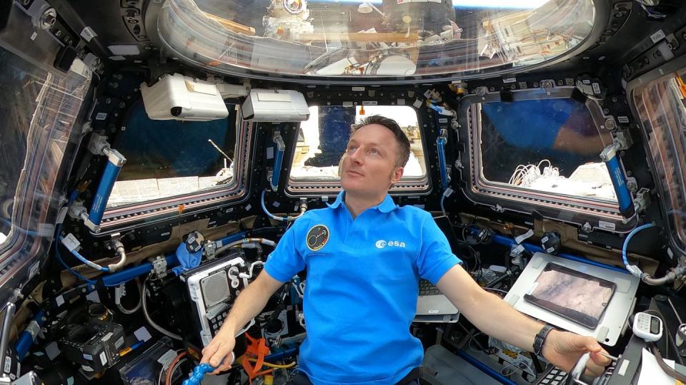 Knapp sechs Monate war Matthias Maurer auf der ISS. 