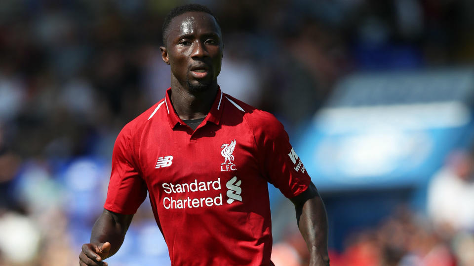 Naby Keita is unlikely to feature tonight against Manchester United