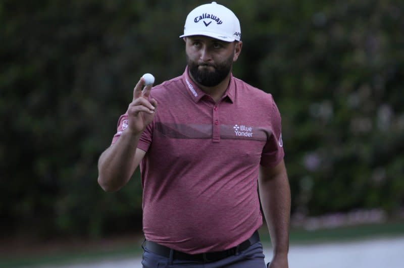 Golfer Jon Rahm said he could no longer offer the level of commitment required to compete in TGL. File Photo by Bob Strong/UPI