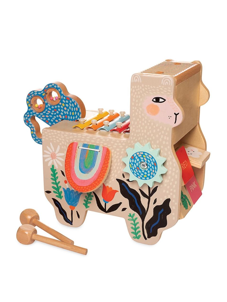 <p><a href="https://go.redirectingat.com?id=74968X1596630&url=https%3A%2F%2Fwww.saksfifthavenue.com%2Fproduct%2FManhattan-Toy-Kid-s-Musical-Llama-Wooden-Instrument-for-Toddlers-0400018867622.html&sref=https%3A%2F%2Fwww.cosmopolitan.com%2Flifestyle%2Fg39641949%2Fbest-gifts-toys-for-a-1-year-old%2F" rel="nofollow noopener" target="_blank" data-ylk="slk:Shop Now;elm:context_link;itc:0;sec:content-canvas" class="link ">Shop Now</a></p><p>Musical Llama </p><p>saksfifthavenue.com</p><p>$61.00</p><span class="copyright">Amazon</span>