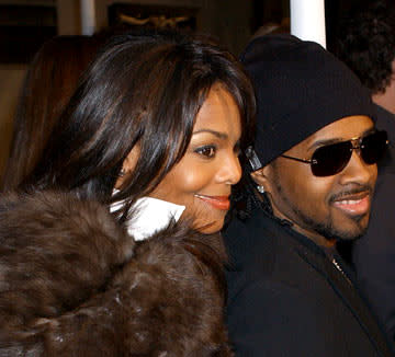 Janet Jackson and Jermaine Dupri at the Hollywood premiere of Universal Pictures' Ray