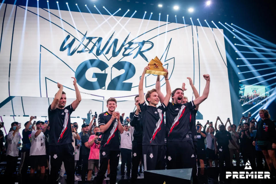 Last year's world final winners G2 Esports walked away with a $500,000 prize (Blast)