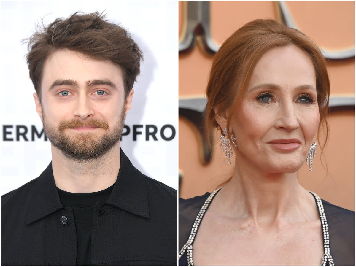 Daniel Radcliffe is among several Harry Potter stars to have spoken out in defence of transgender rights (Getty Images)