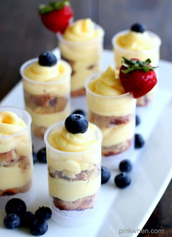 <p>If you are looking for a completely decadent and amazing dessert, you MUST try these Cinnabon Cinnamon Roll Cheesecake Shooters.</p><p><strong>Get the recipe:</strong><a href="https://www.pinkwhen.com/cinnabon-cinnamon-roll-cheesecake-shooters/#_a5y_p=4520202" rel="nofollow noopener" target="_blank" data-ylk="slk:Cinnabon Cinnamon Roll Cheesecake Shooters;elm:context_link;itc:0;sec:content-canvas" class="link rapid-noclick-resp">Cinnabon Cinnamon Roll Cheesecake Shooters</a></p>