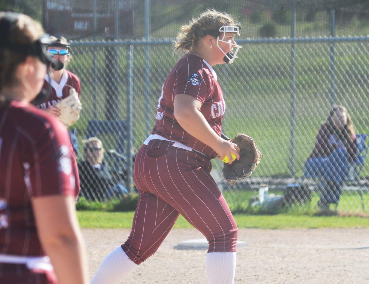 Charlevoix's Mary Lentz put herself in the top performers list with a standout showing over the weekend.